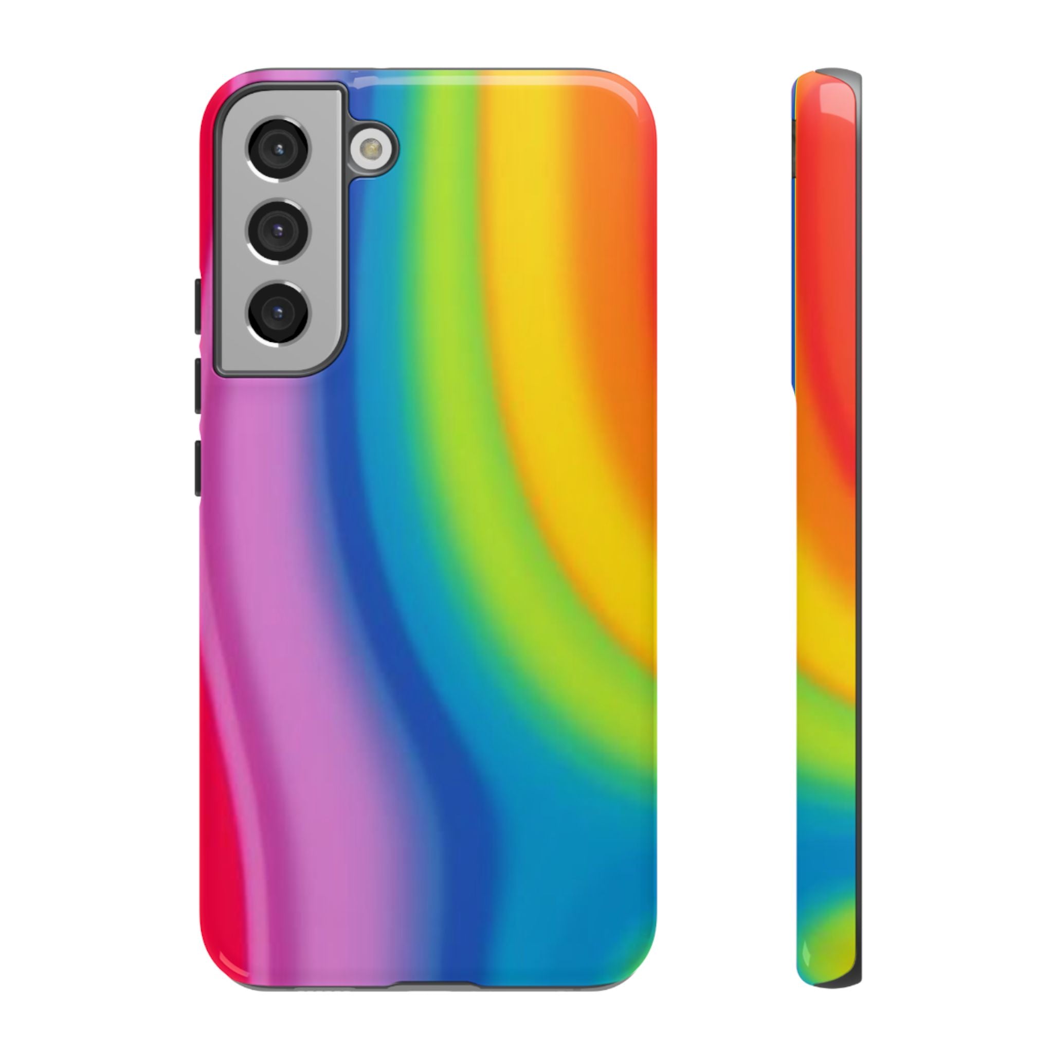 Rainbow Swirl Tough Case for Android
