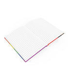 Vibrant Inclusive Pride Flag Design Journal - Perfect for Gifts, Journaling, and Celebrations
