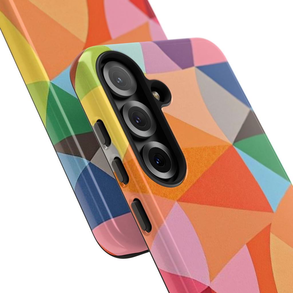 Colorful Geometric Tough Case for Android