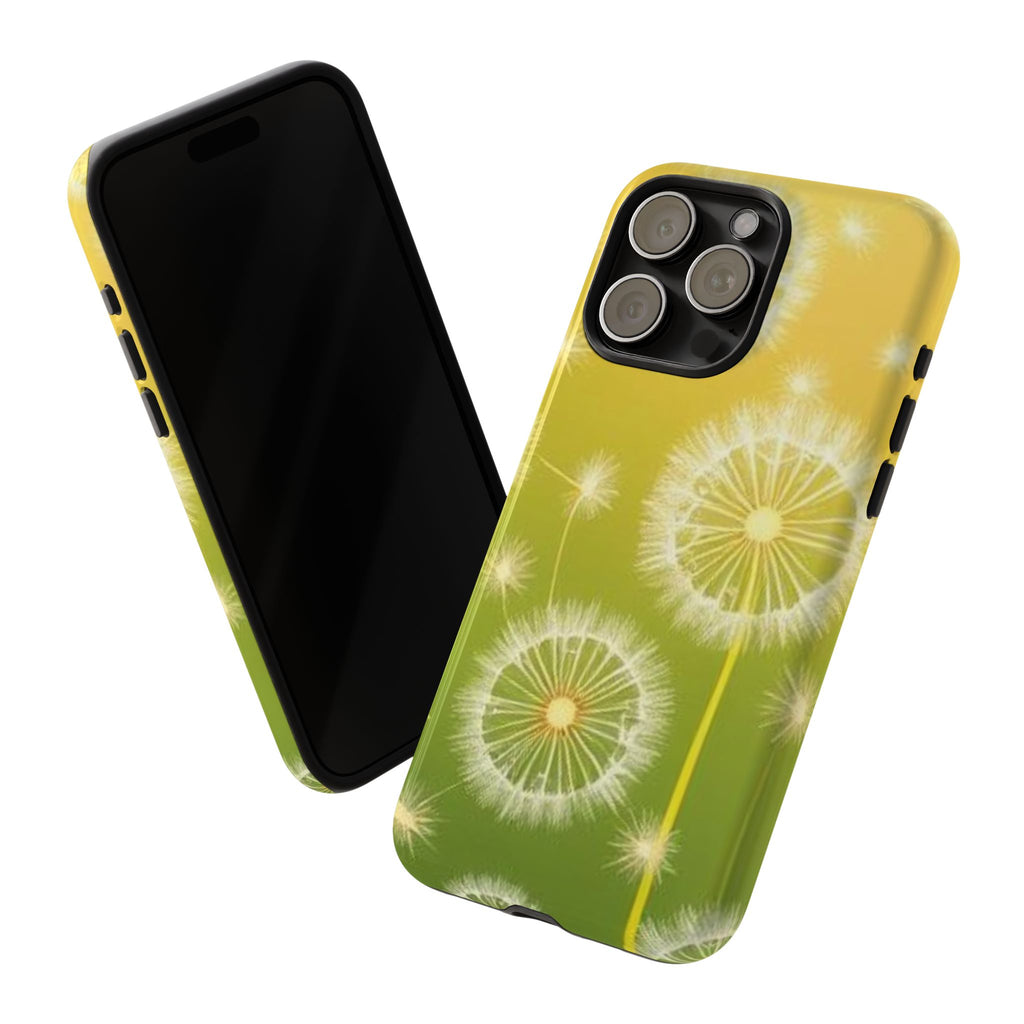 Dandelion Breeze Tough Phone Case for iPhone