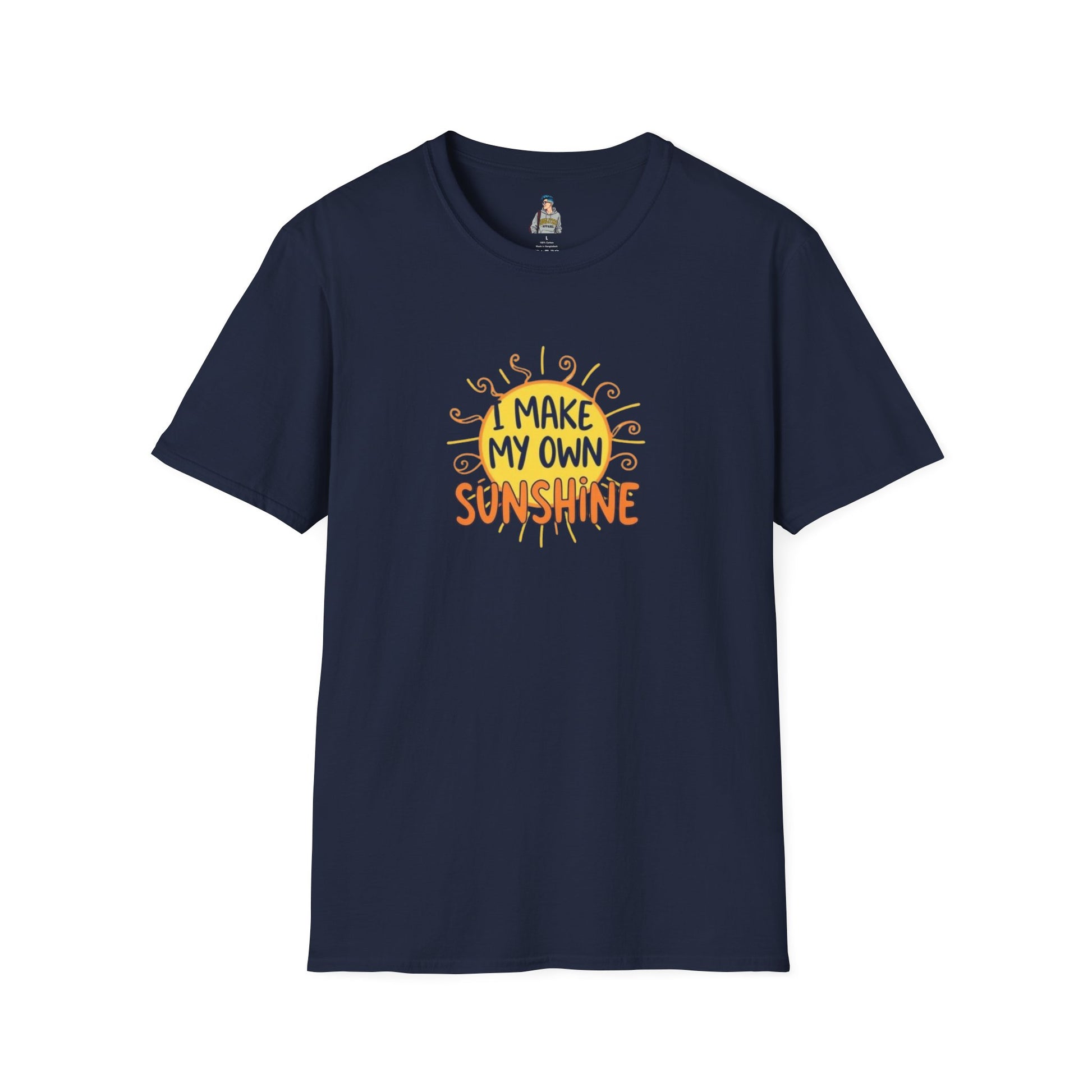 I Make My Own Sunshine Unisex Softstyle T-Shirt - Positive Vibes Apparel