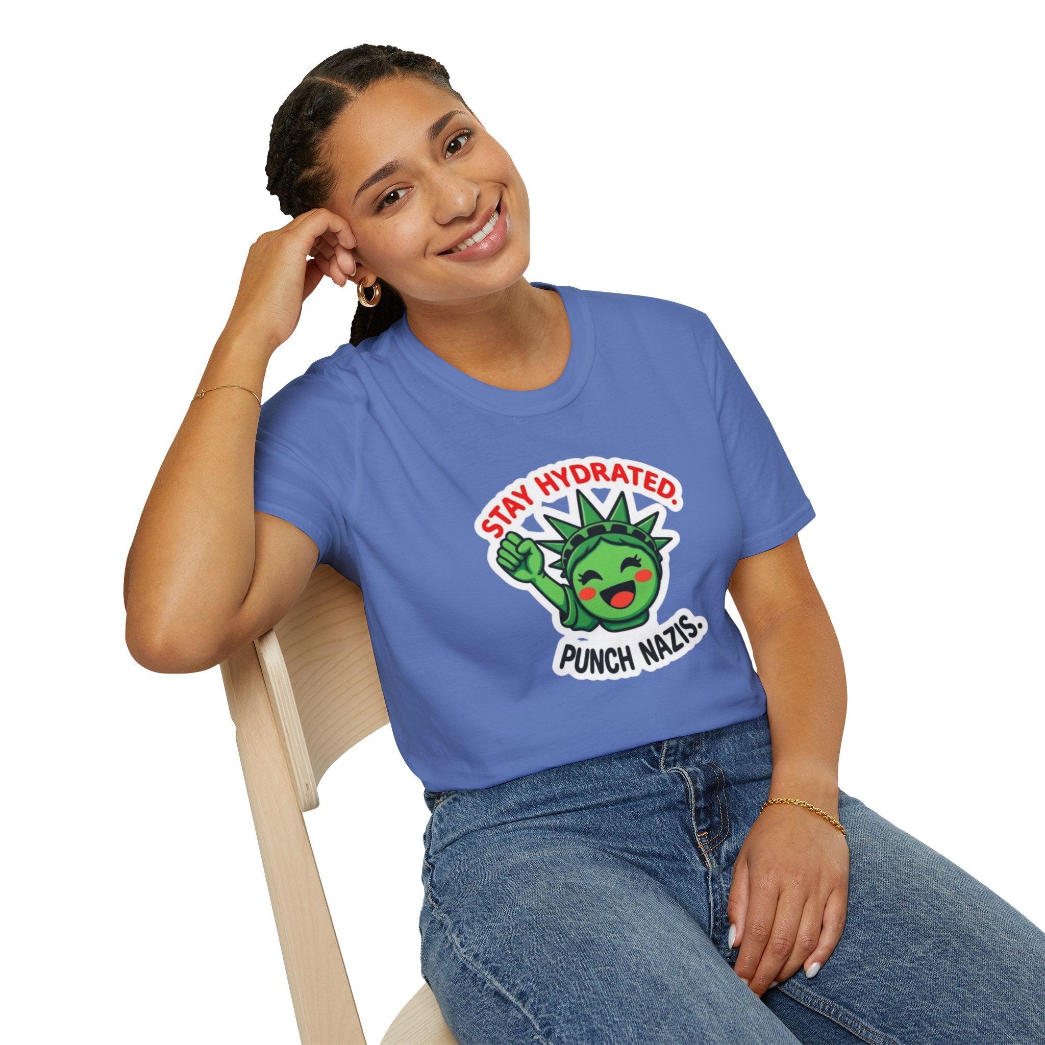 Stay Hydrated, Punch Nazis T-Shirt