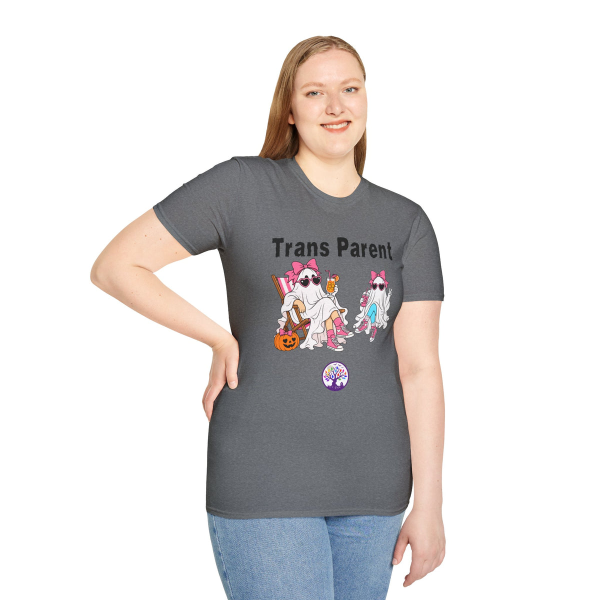 Trans Parent 1 Halloween Pride Tree Las Vegas T-Shirt