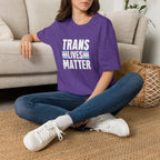 Trans Lives Matter Unisex Softstyle T-Shirt - Support LGBTQ+ Rights