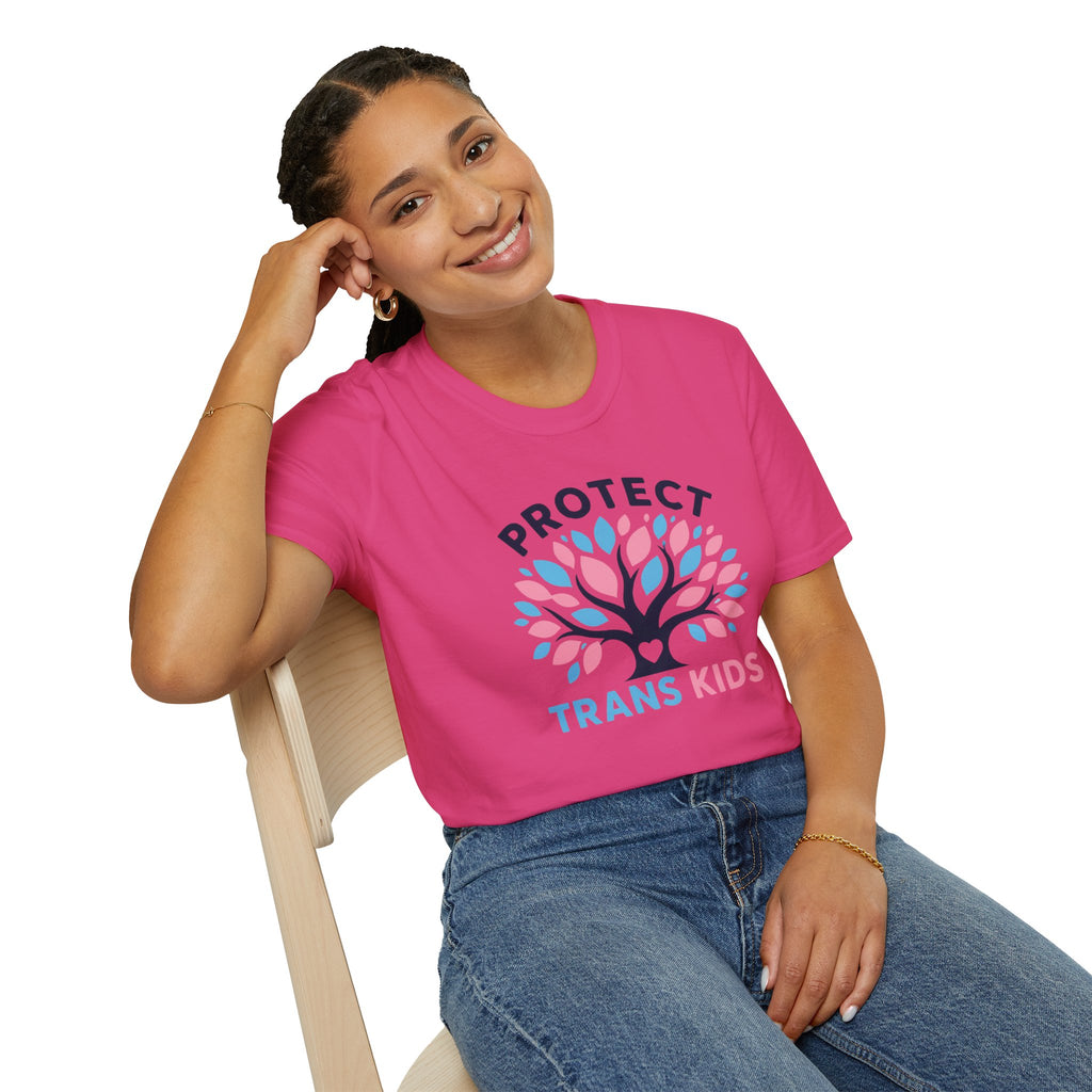 Protect Trans Kids Pride Tree Las Vegas T-Shirt