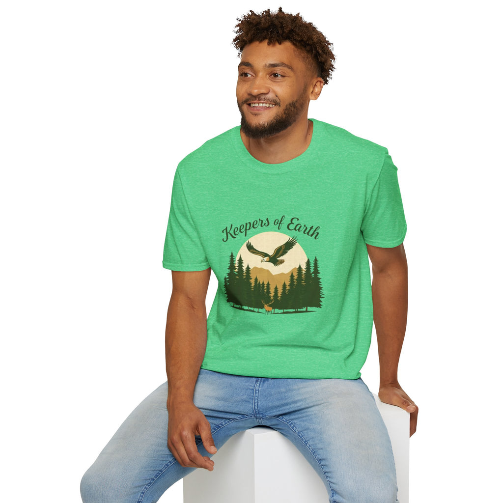 Keepers of the Earth Eagle and Elk T-shirt