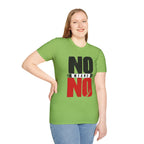 NO Means NO T-Shirt — Consent Awareness Graphic Tee