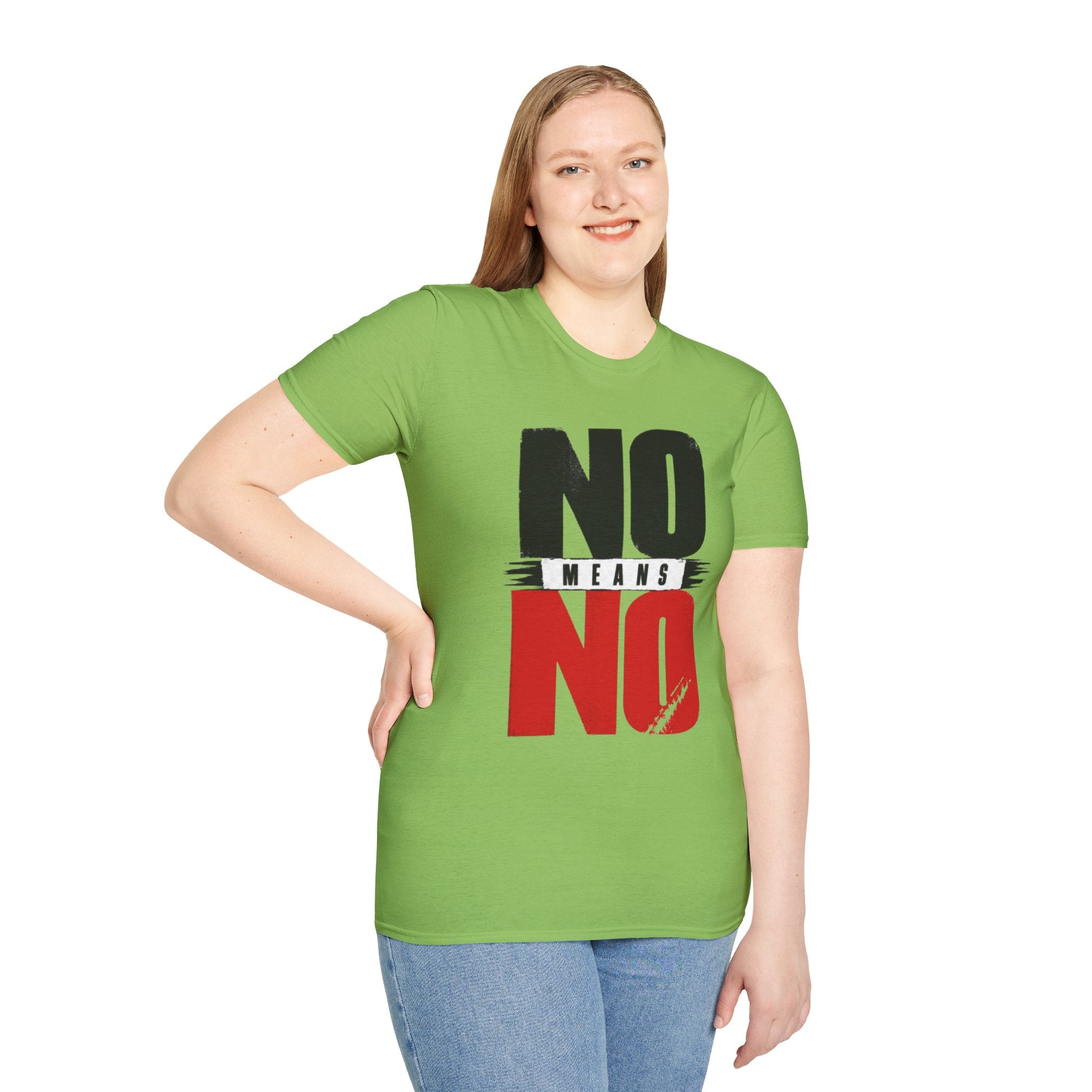 NO Means NO T-Shirt — Consent Awareness Graphic Tee