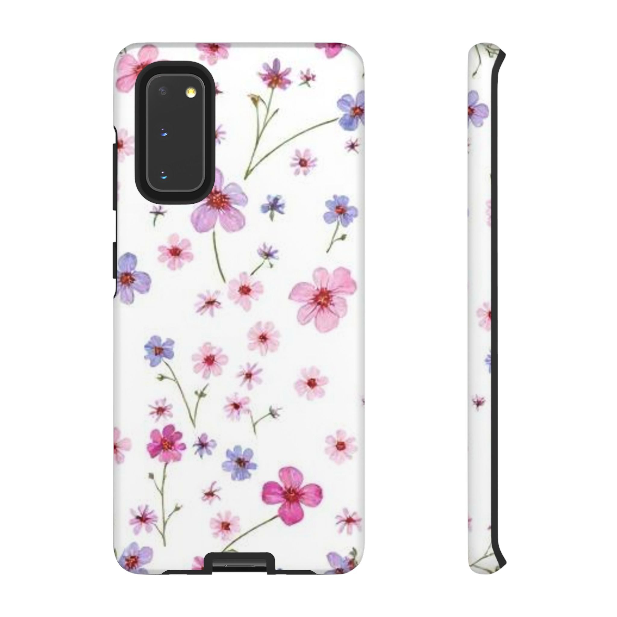 Pink Wildflower Tough Case for Android