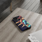 Statue of Liberty Neon Glowing Art Tough Case for Android & iPhone