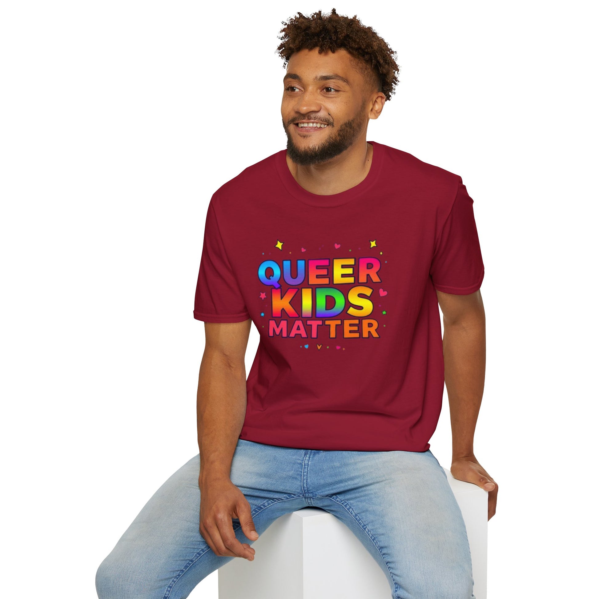 Colorful Queer Kids Matter Pride T-Shirt