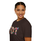 FDT Bold Floral Typography T-Shirt