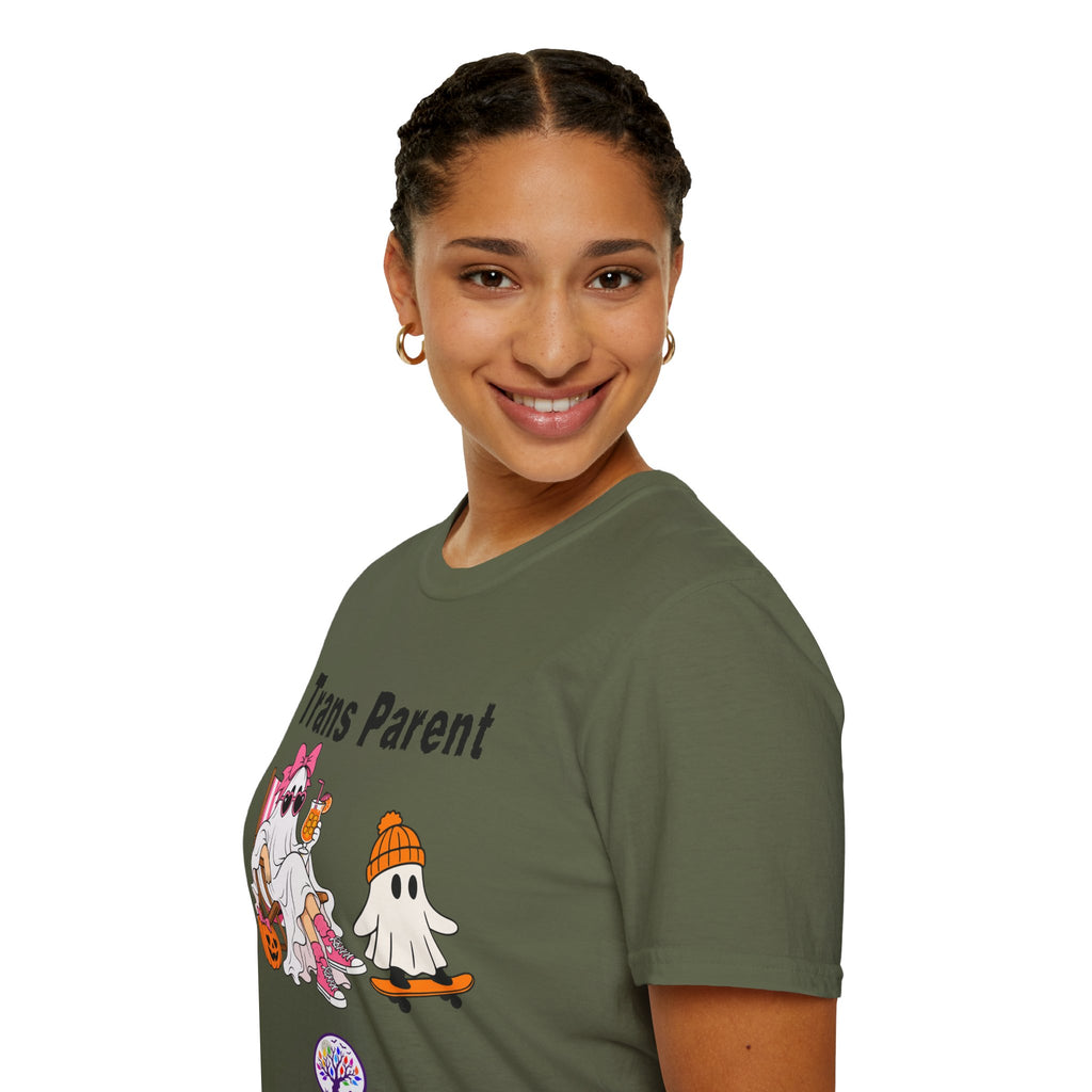 Trans Parent 3 Halloween Pride Tree Las Vegas T-Shirt