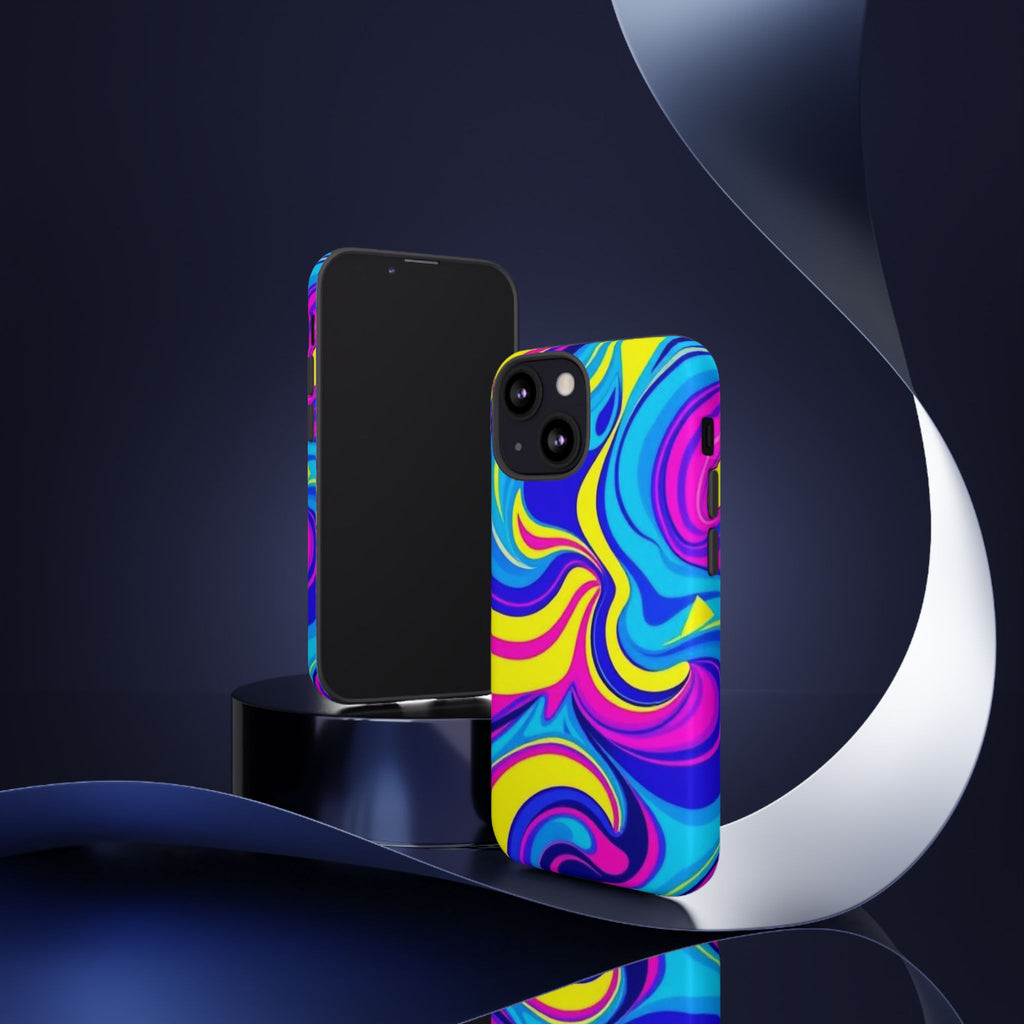 Psychedelic Swirl Tough Phone Case for iPhone