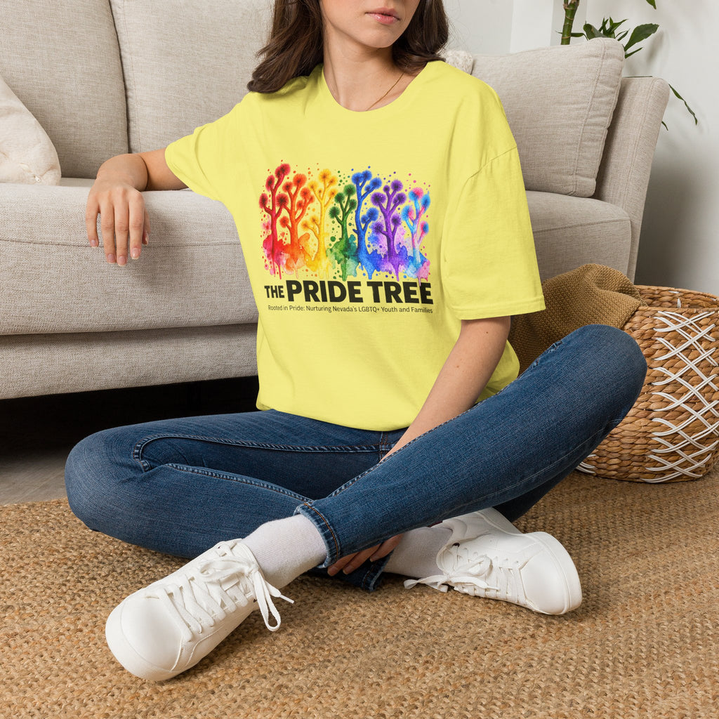 Pride Tree Las Vegas T-Shirt - Black Text
