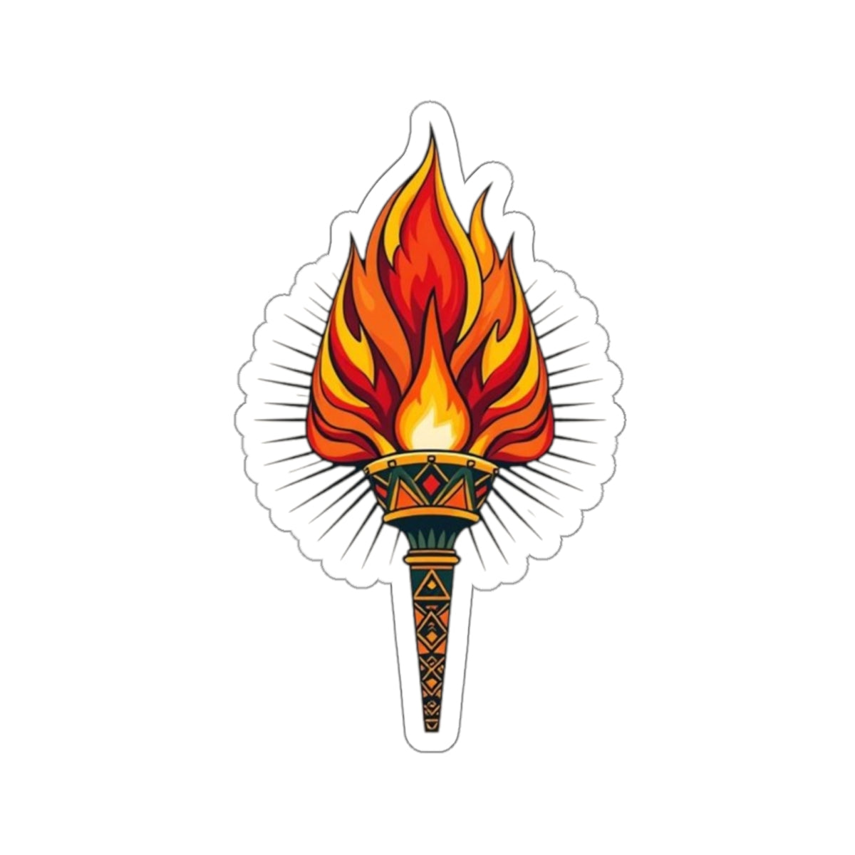 Die-Cut Stickers - Torch of Enlightenment