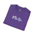 I See You Unisex Softstyle T-Shirt - Colorful Wave Design for LGBTQ+ Visibility