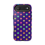 Colorful Polka-Dot Tough Case for iPhone