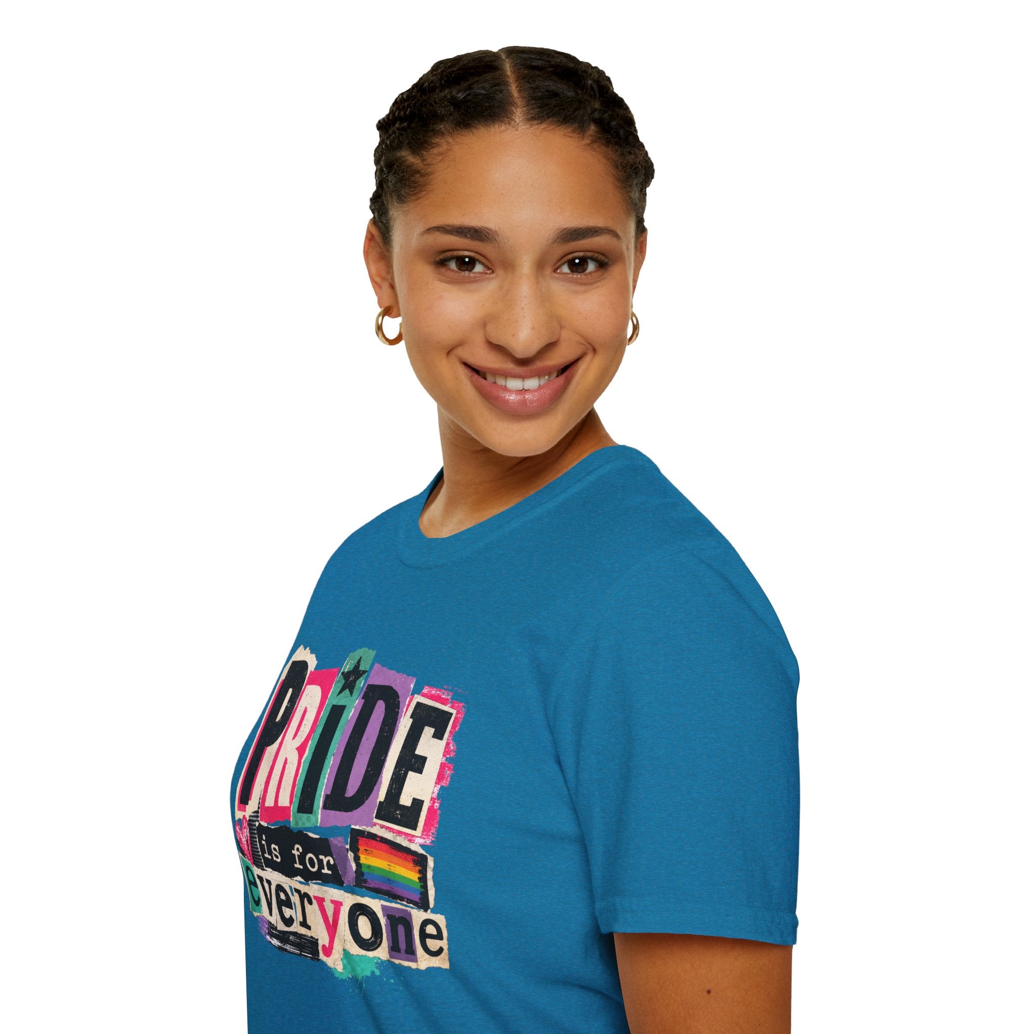 Pride Is for Everyone T-Shirt — Colorful LGBTQ+ Ally Tee