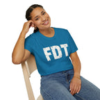 FDT Political Protest Distressed Graphic T-Shirt