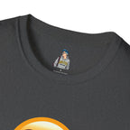 Unisex Softstyle T-Shirt with Eye Roll Emoji | Casual Graphic Tee for Everyday Humor