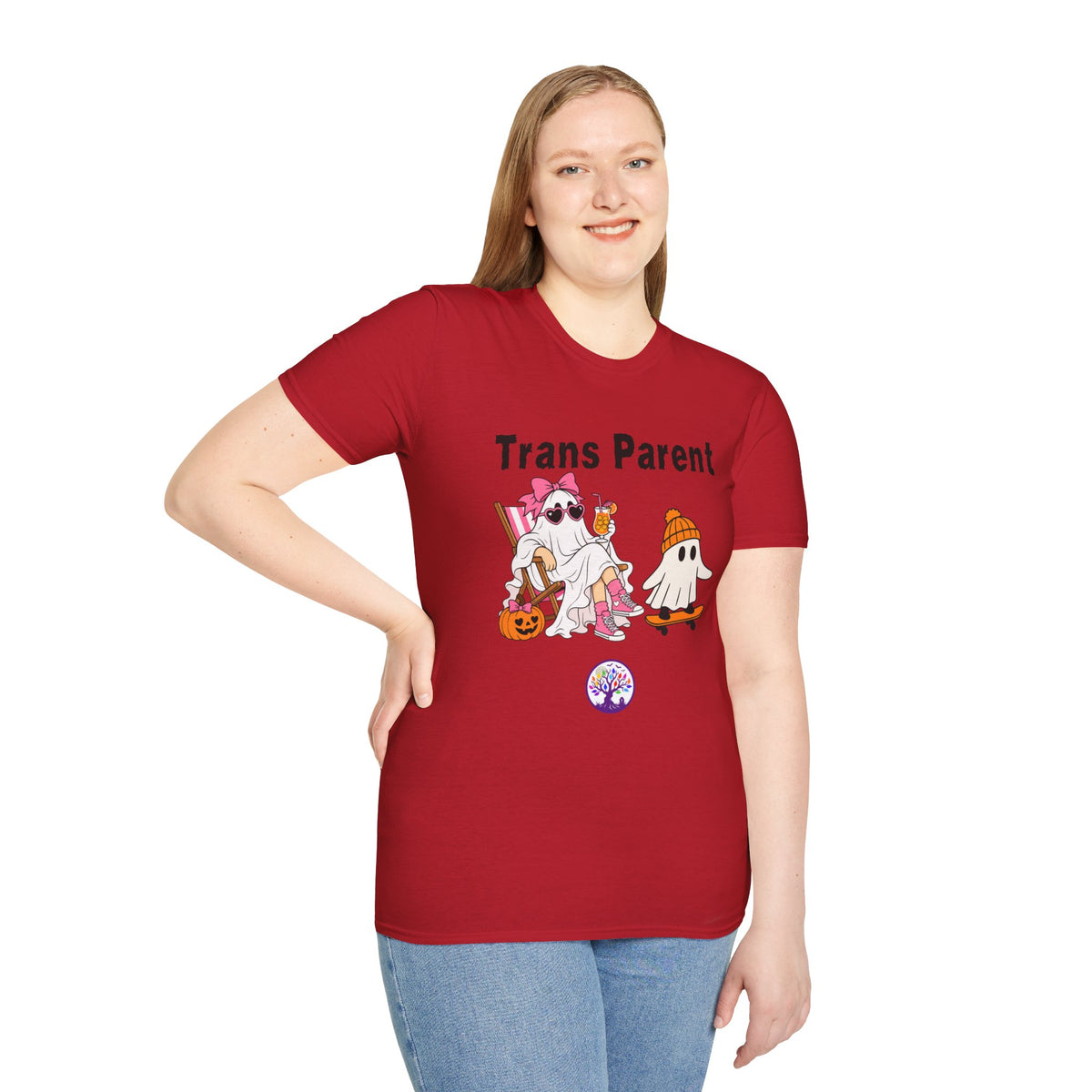 Trans Parent 3 Halloween Pride Tree Las Vegas T-Shirt