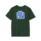Unisex Softstyle T-Shirt: Nothing Makes You an Expert on Skin You Don't Live In - Let Trans People Live Design