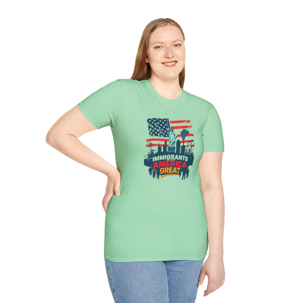 Immigrants Make America Great t-shirt