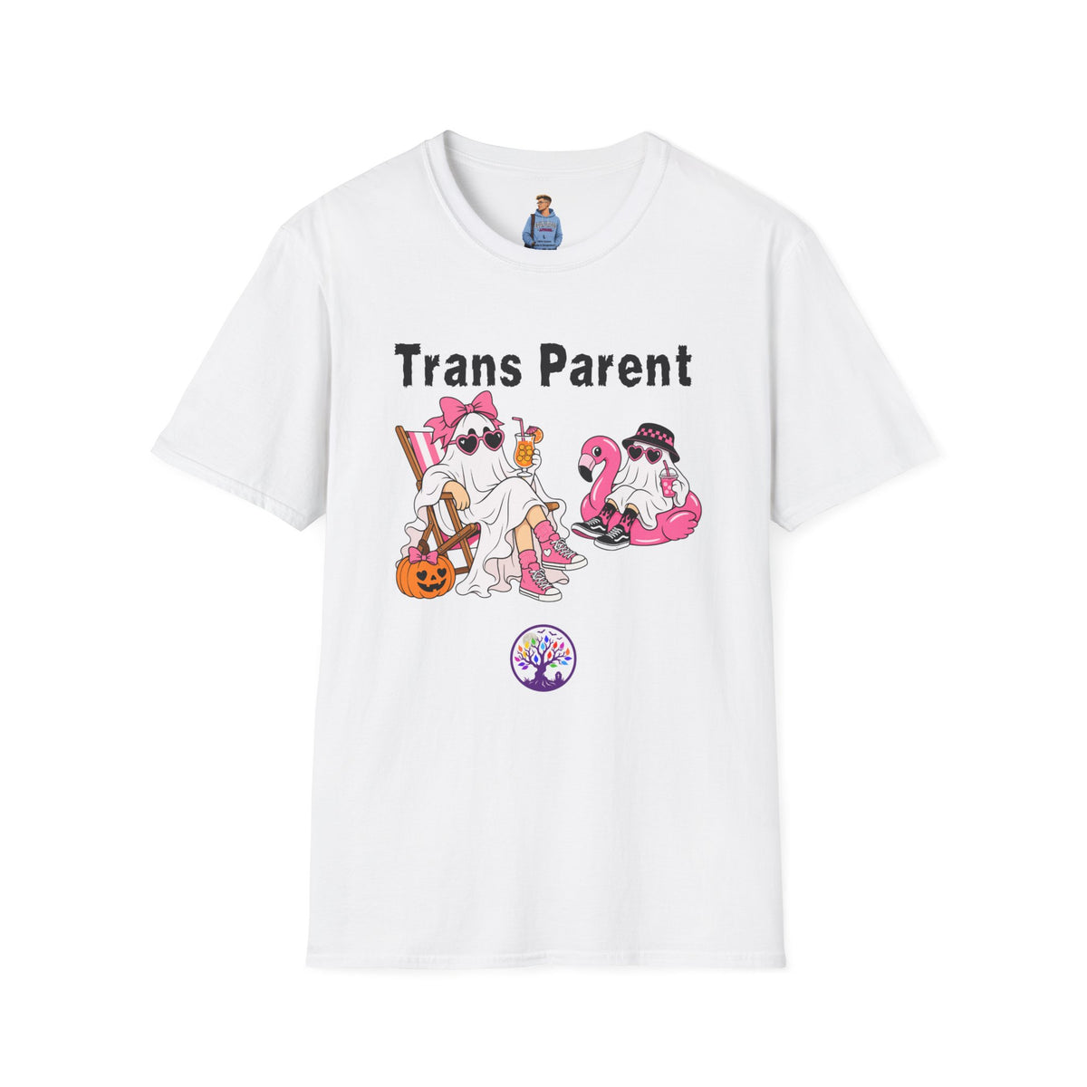 Trans Parent 2 Halloween Pride Tree Las Vegas T-Shirt