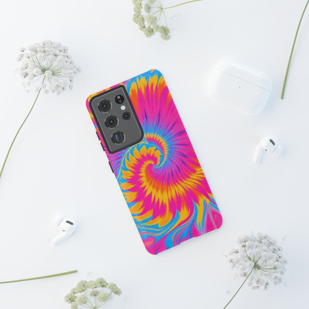Vibrant Tie-Dye Swirl Tough for Android