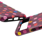 Polka-Dot Colorful Tough Case for Android