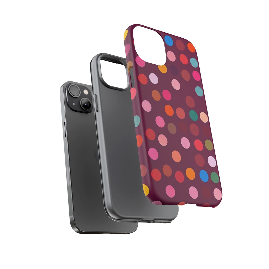 Polka Dot Tough Case for iPhone