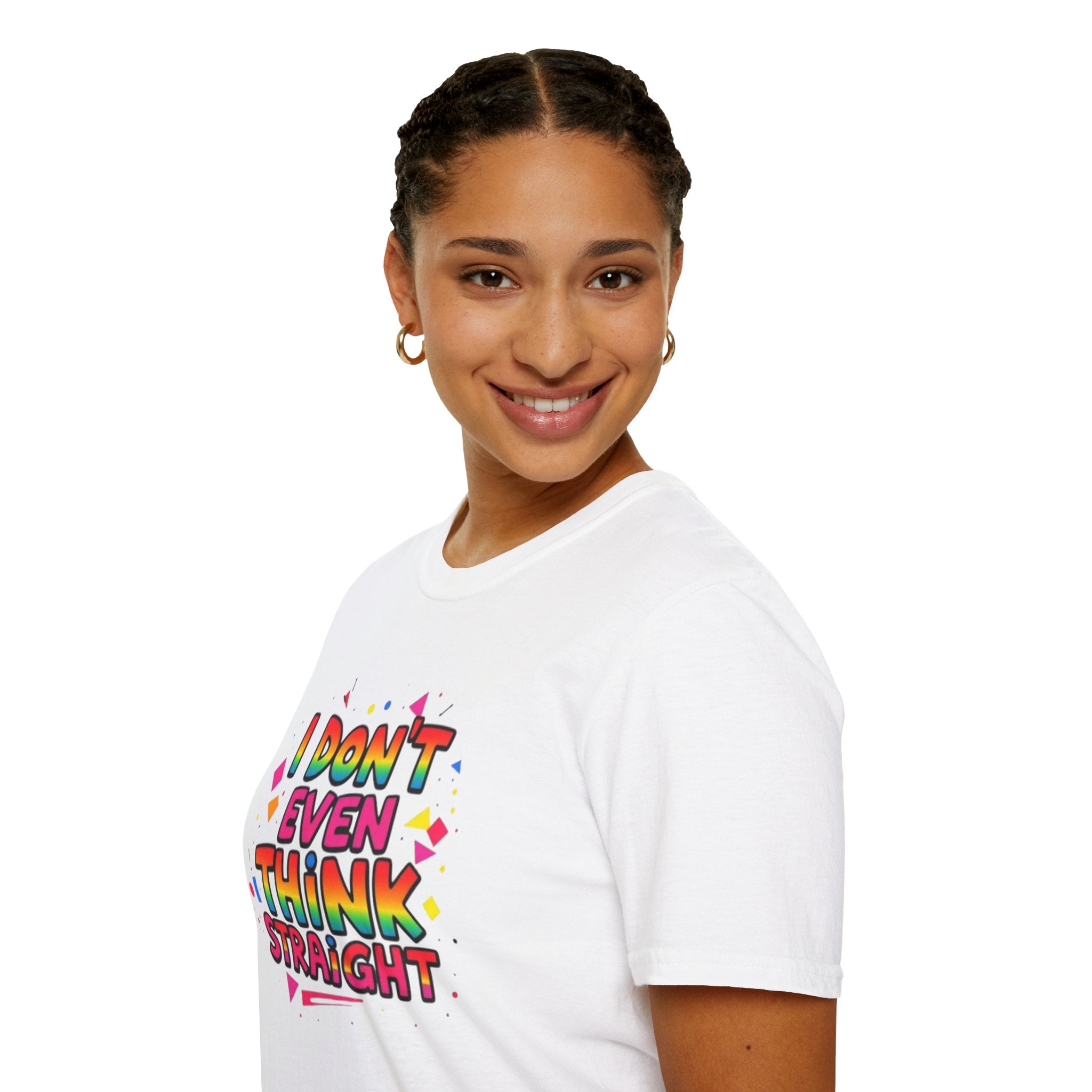 I Don't Even Think Straight Pride Tee