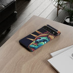 Statue of Liberty Neon Glowing Art Tough Case for Android & iPhone