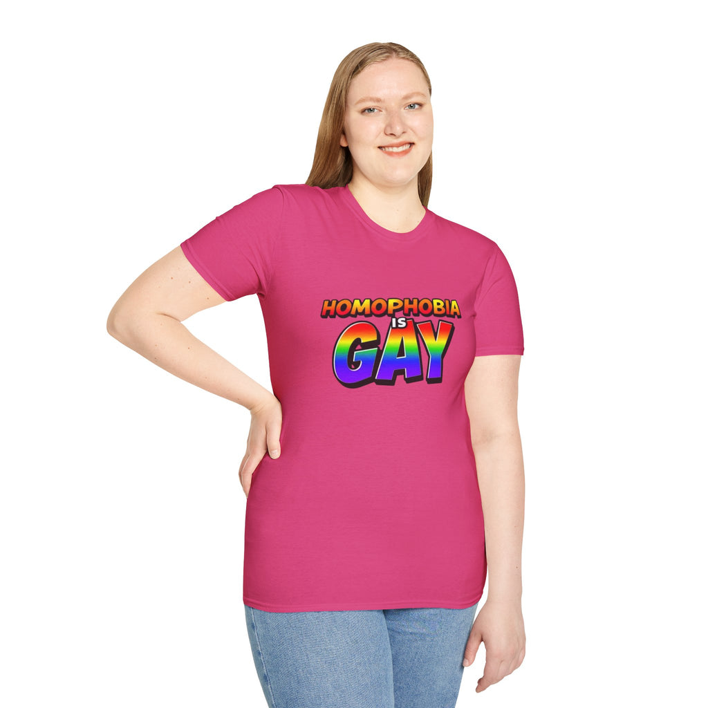 Homophobia Is Gay Graphic T-Shirt