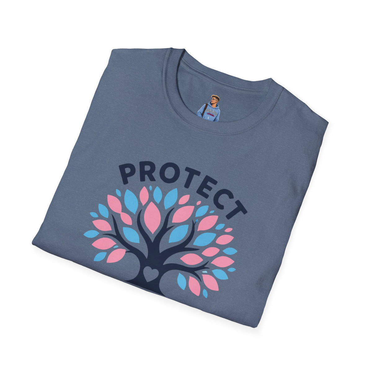 Protect Trans Kids Pride Tree Las Vegas T-Shirt
