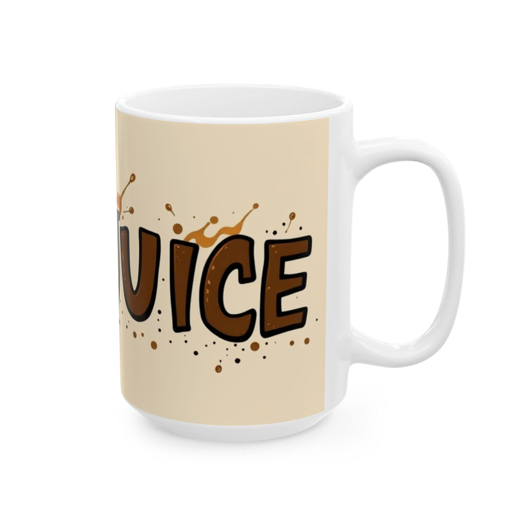 Life Juice - Ceramic Mug - Perfect Gift for Coffee Lovers