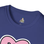 Unisex Softstyle T-Shirt - 'Boss Bitch' Heart Design - Funny Statement Tee