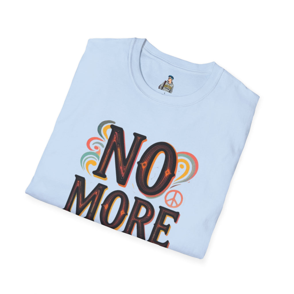 No More War Peace T-Shirt — Retro Anti-War Graphic Tee