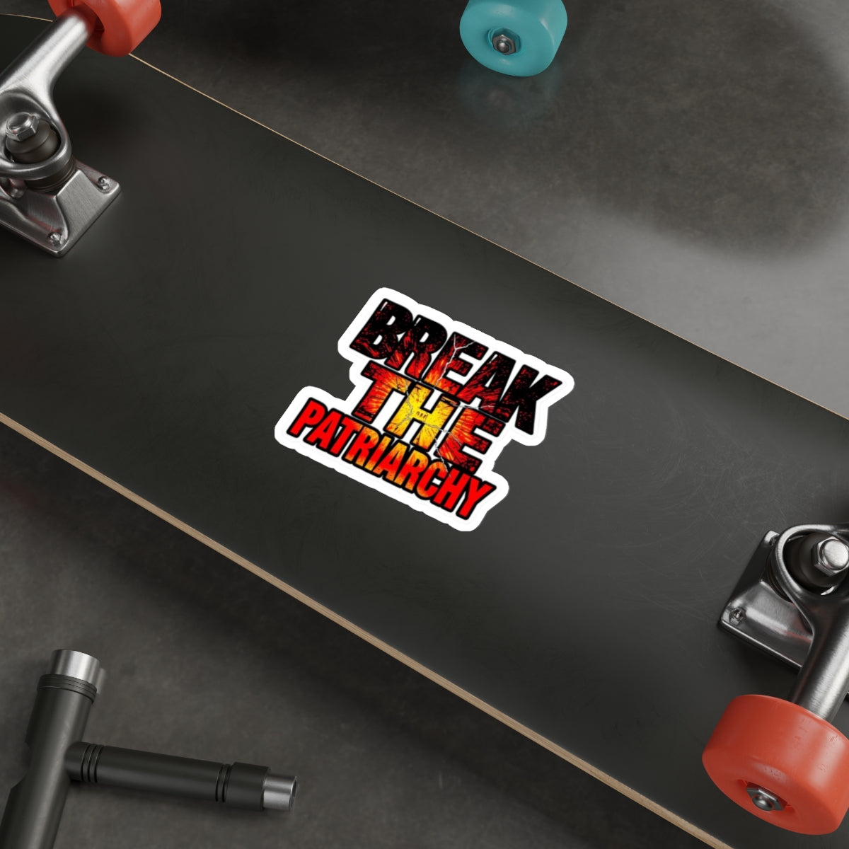Die-Cut Stickers - BREAK THE PATRIARCHY