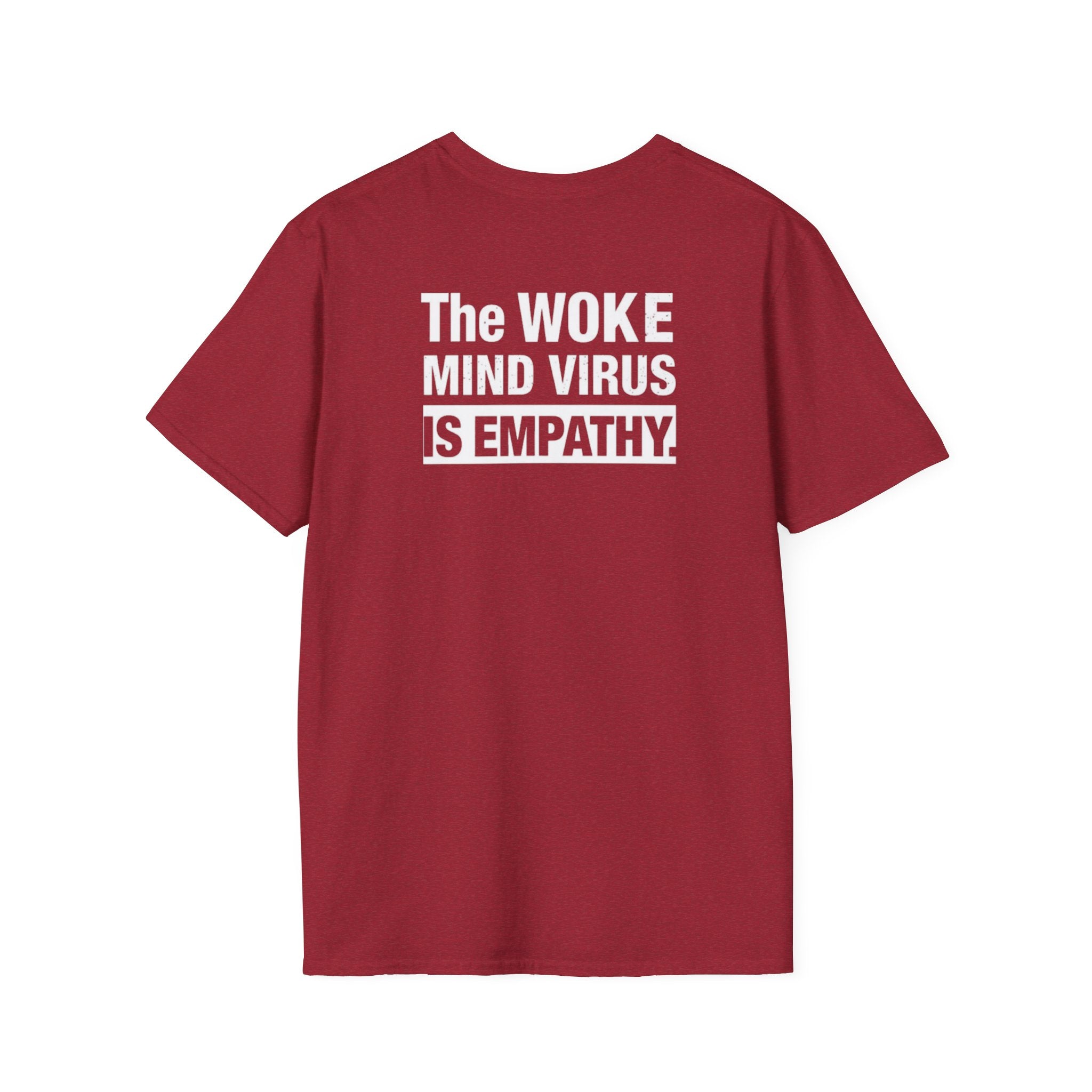 Woke is Empathy Unisex Softstyle T-Shirt - Bold Statement Tee for Everyday Activists
