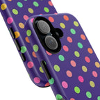 Colorful Polka Dot Tough Phone Case for iPhone
