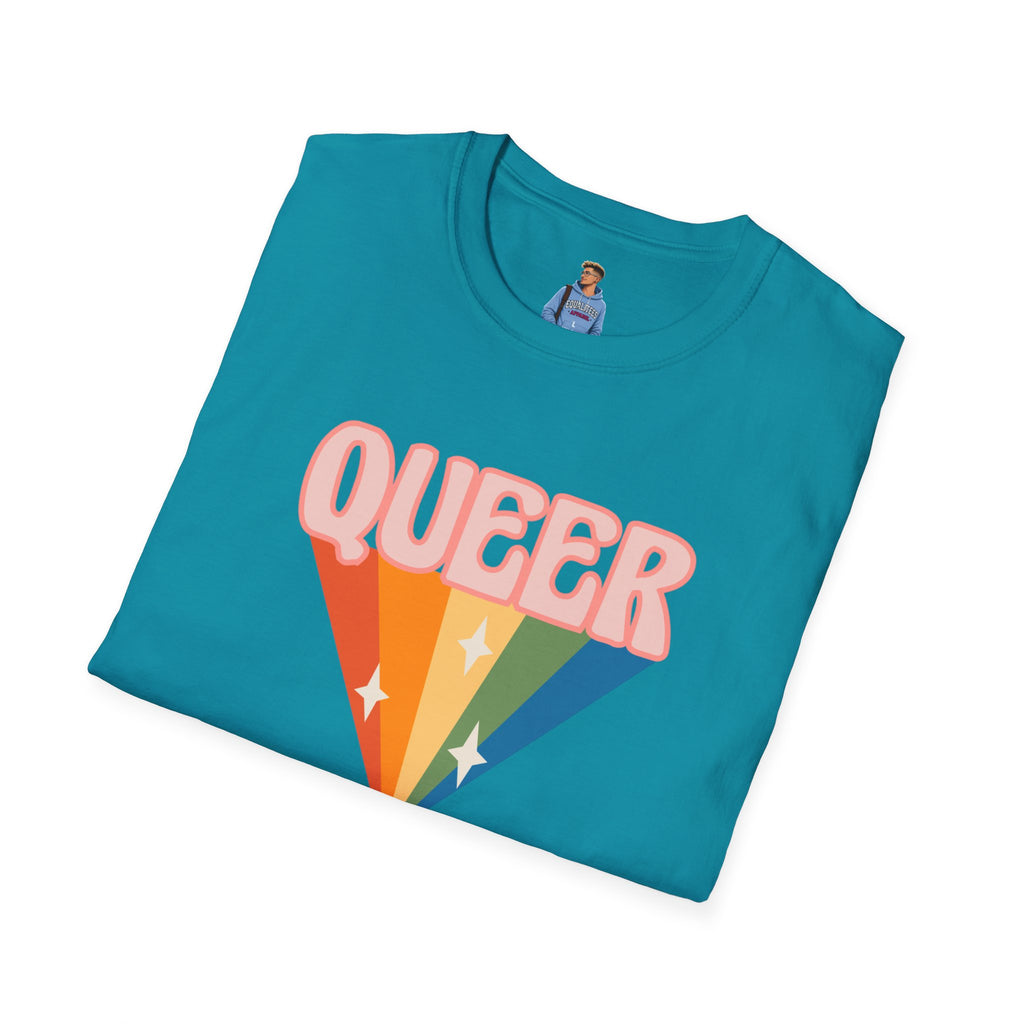 Queer Rainbow Sparkle Pride Tree Las Vegas T-Shirt