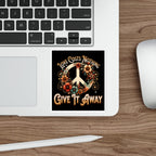 Die-Cut Stickers - Love Costs Nothing, Give It Away