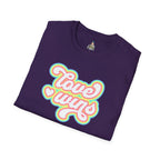 Love Wins Unisex Softstyle T-Shirt - Positive Vibes for Pride and Everyday Wear