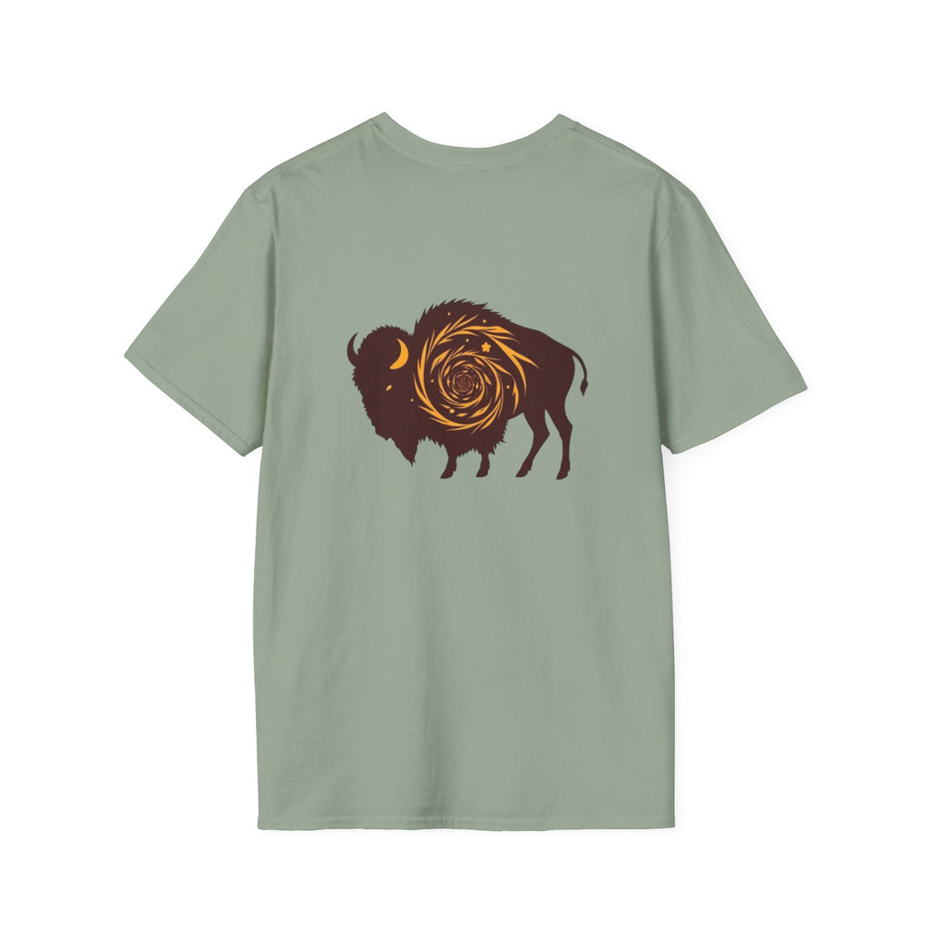 Buffalo Spiral Design T-Shirt