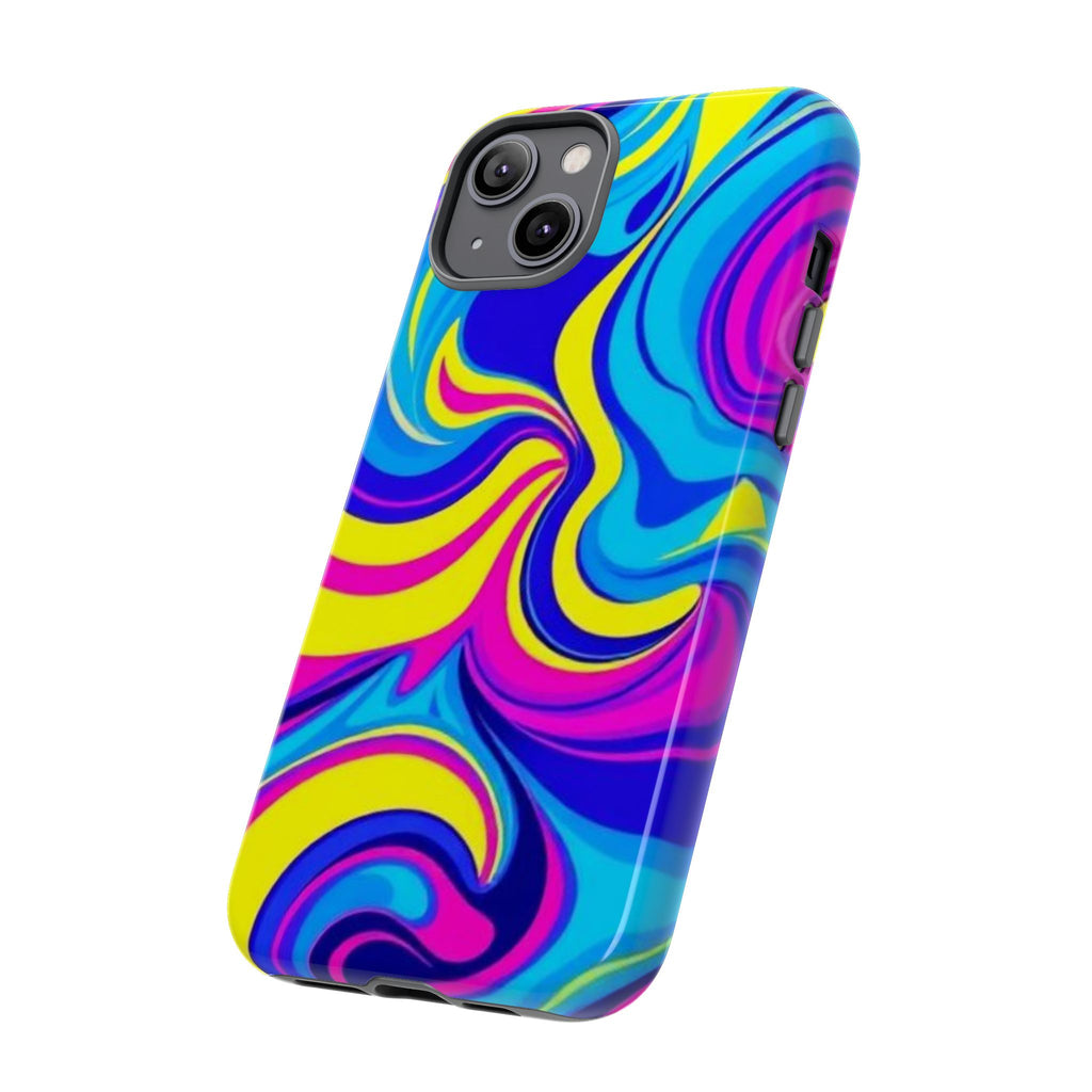 Psychedelic Swirl Tough Phone Case for iPhone