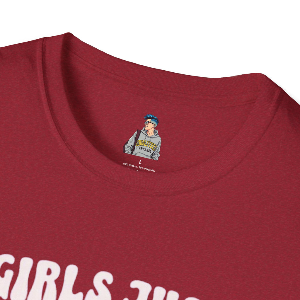 Girls Just Wanna Have Fundamental Human Rights Unisex Softstyle T-Shirt - EqualiTees.Me