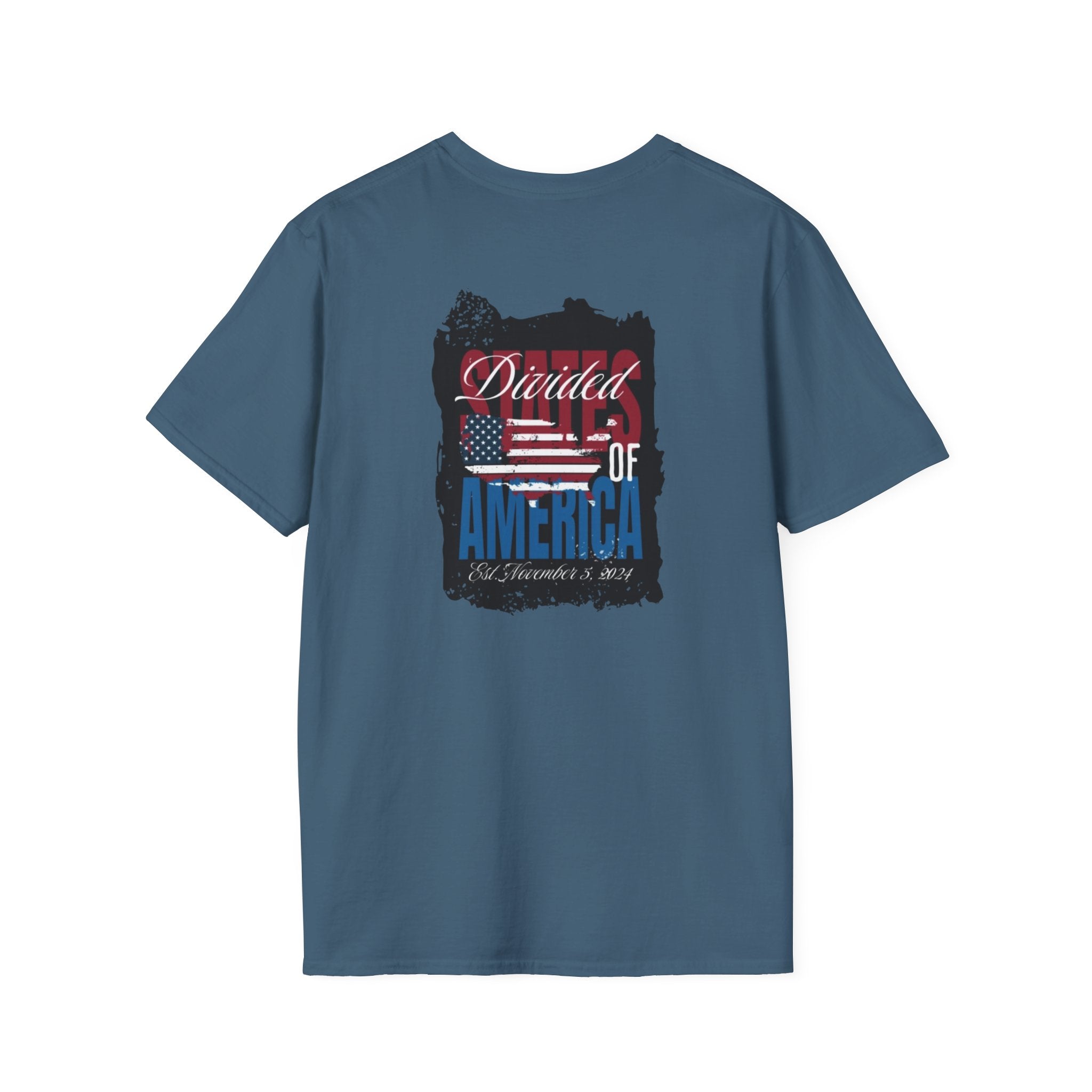 Divided States of America Graphic Tee Softstyle Unisex T-Shirt