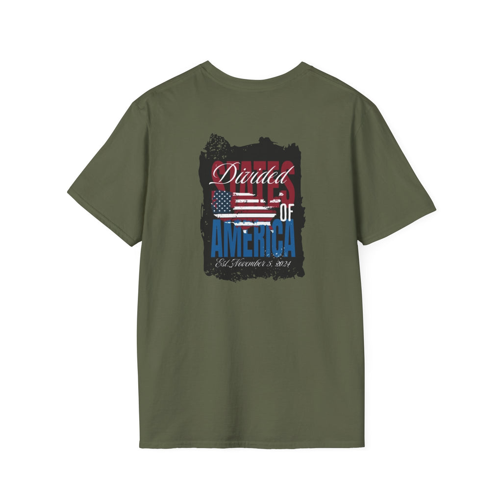 Divided States of America Graphic Tee Softstyle Unisex T-Shirt